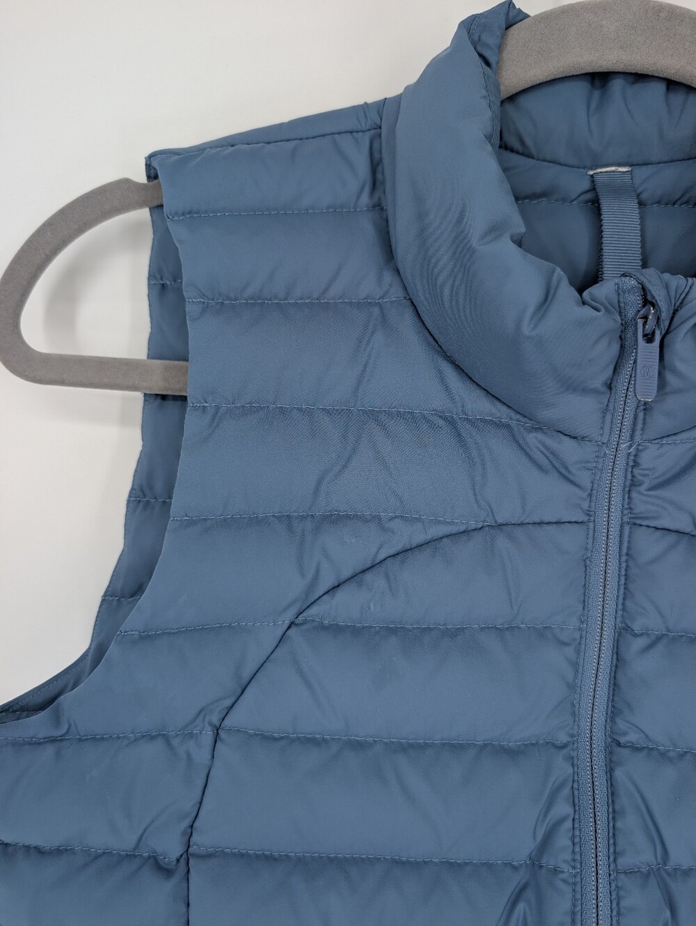 Lululemon Pack It Down Again Vest Utility Blue Goose Down Size 4 W4AXFS - Picture 4 of 11